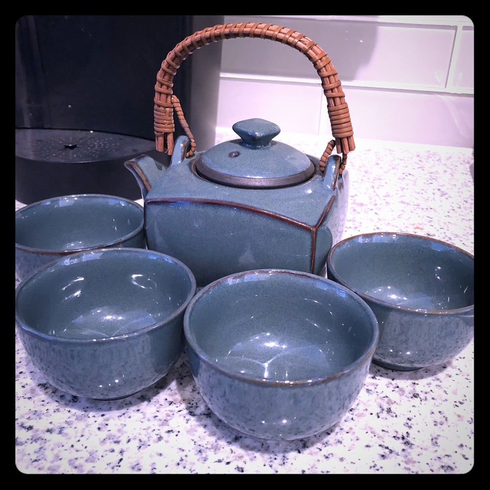 New Teavana Tea Set - built in infuser cup
